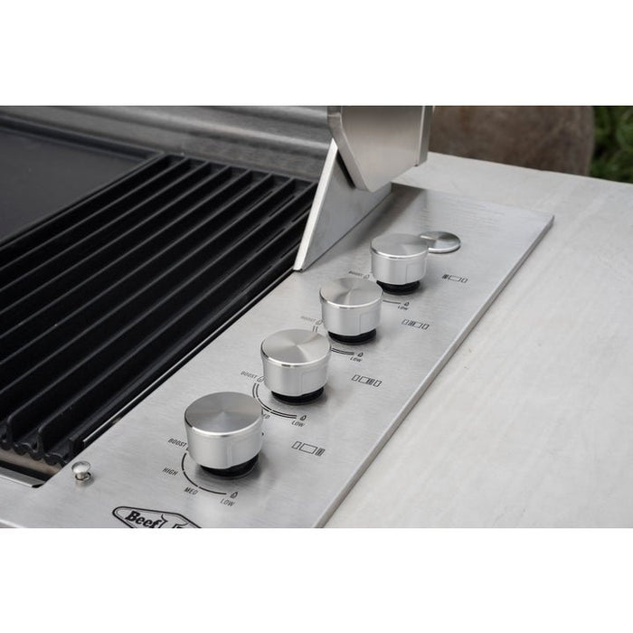 Beefeater Proline Series 6 Burner BBQ with Roasting Hood Built-in Barbecue