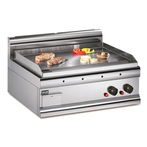 Lincat Silverlink 600 Natural Gas Counter-top Griddle - Steel Plate - W 750 mm - 7.5 kW