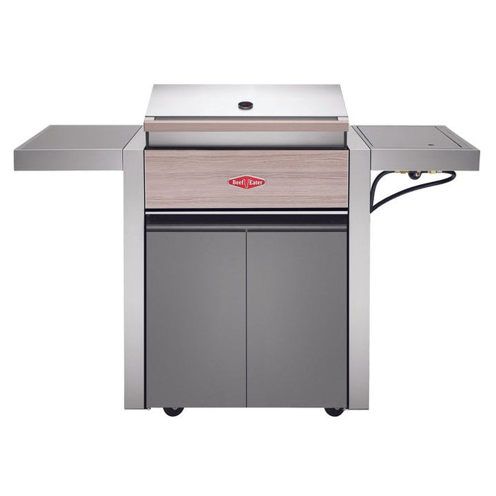 Beefeater 1500 Series - 3 Burner BBQ & Side Burner Trolley