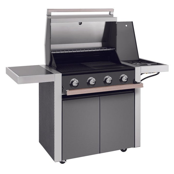 Beefeater 1500 Series - 4 Burner BBQ & Side Burner Trolley