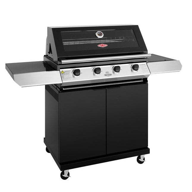 Beefeater 1200E Series - 4 Burner BBQ & Side Burner Trolley