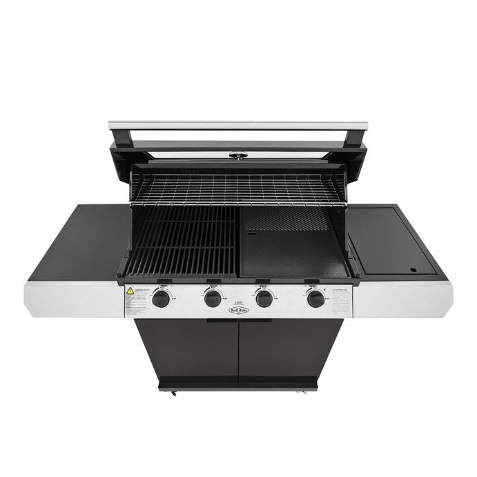 Beefeater 1200E Series - 4 Burner BBQ & Side Burner Trolley