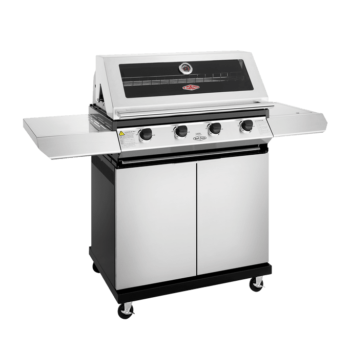 Beefeater 1200S Series - 4 Burner BBQ & Side Burner Trolley