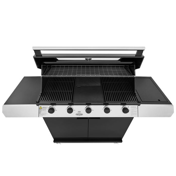 Beefeater 1200E Series - 5 Burner BBQ & Side Burner Trolley