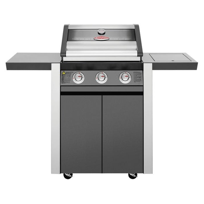 Beefeater 1600E Series - 3 Burner BBQ & Side Burner Trolley