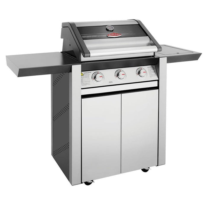 Beefeater 1600S Series - 3 Burner BBQ & Side Burner Trolley