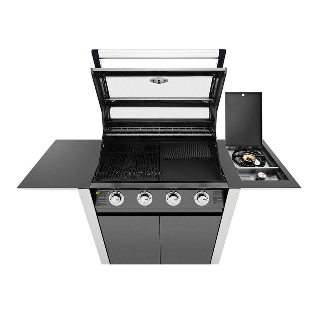 Beefeater 1600E Series - 4 Burner BBQ & Side Burner Trolley