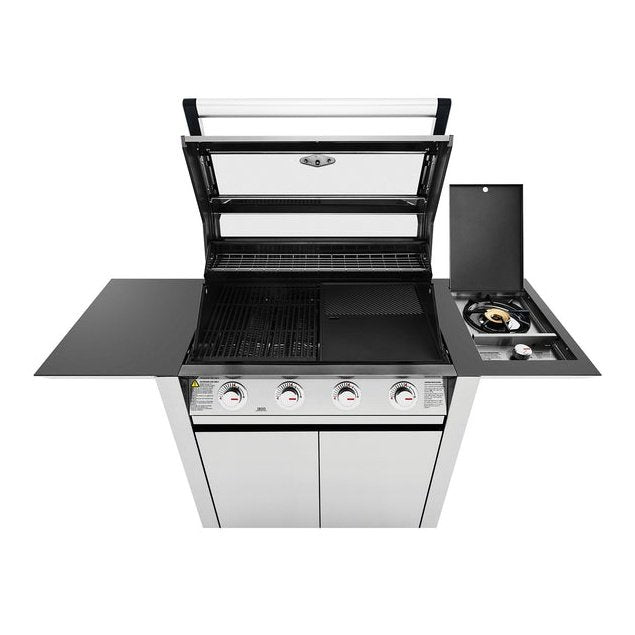 Beefeater 1600S Series - 4 Burner BBQ & Side Burner Trolley