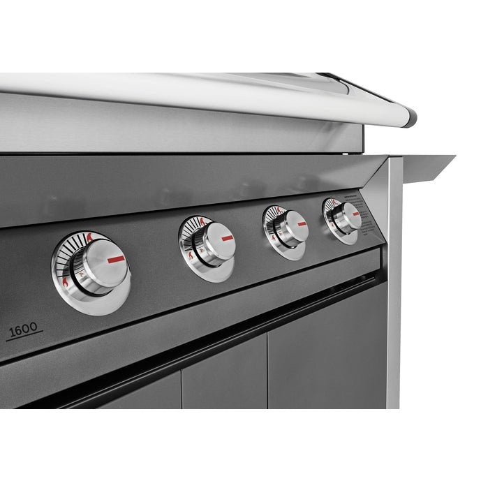 Beefeater 1600E Series - 5 Burner BBQ & Side Burner Trolley