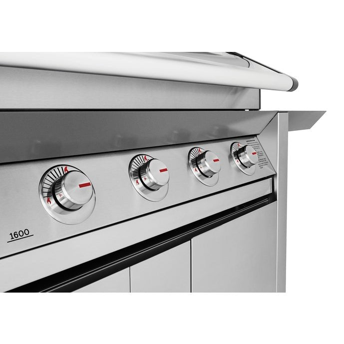 Beefeater 1600S Series - 5 Burner BBQ & Side Burner Trolley