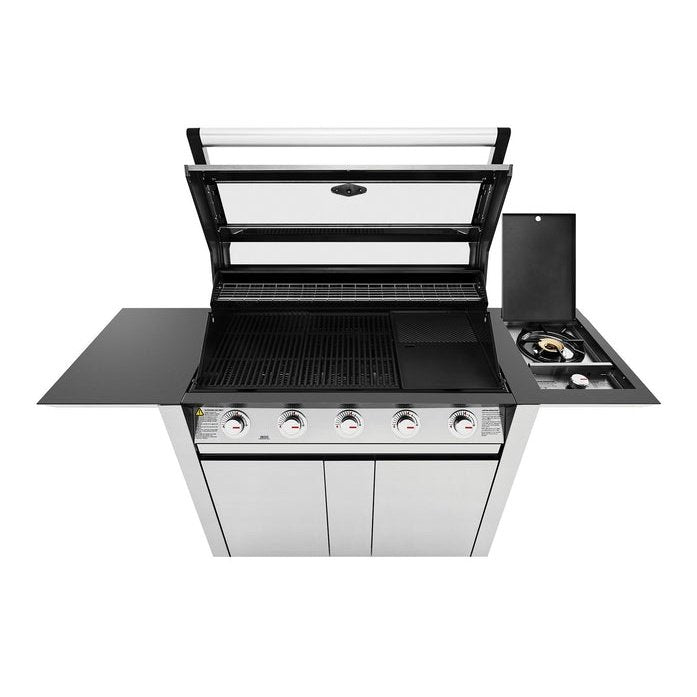 Beefeater 1600S Series - 5 Burner BBQ & Side Burner Trolley