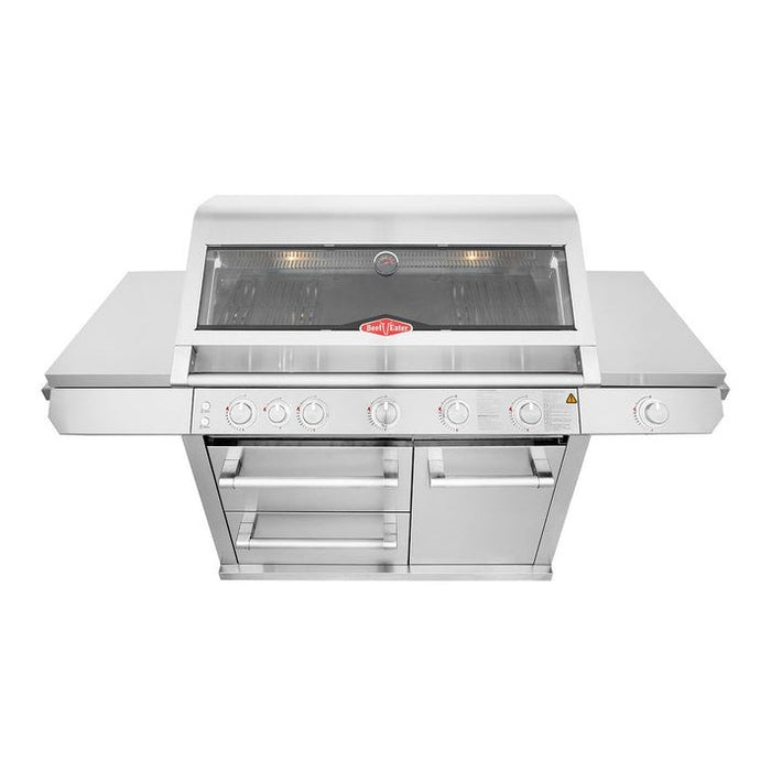 Beefeater 7000 Series Premium - 5 Burner BBQ & Side Burner Trolley