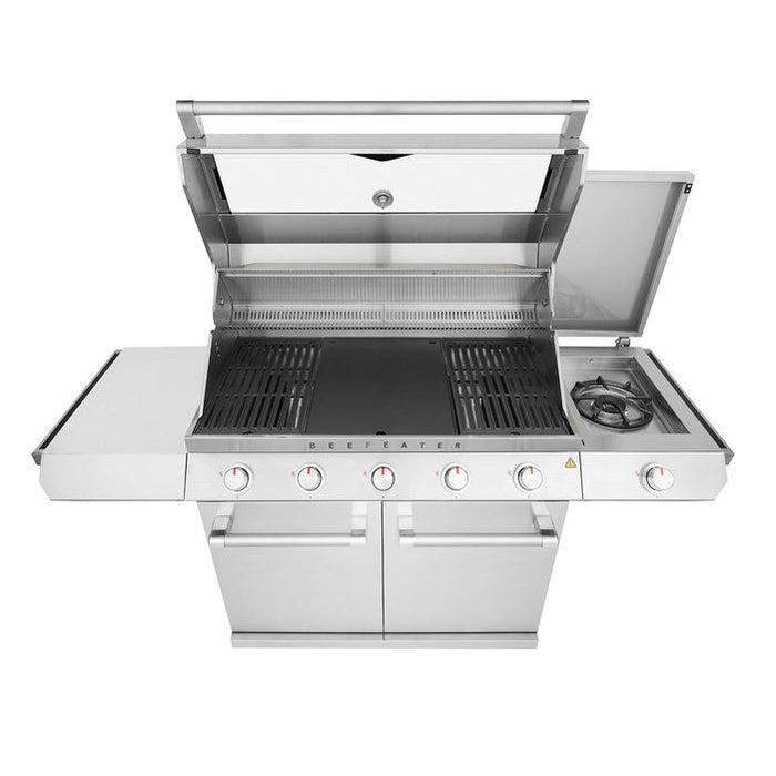 Beefeater 7000 Series Classic - 5 Burner BBQ & Side Burner Trolley