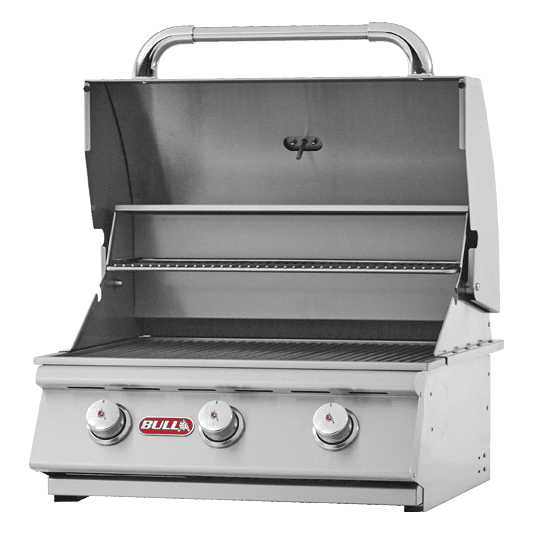 Bull BBQ Steer Built-In 3 Burner Propane Gas Barbecue