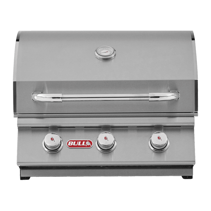 Bull BBQ Steer Built-In 3 Burner Natural Gas Barbecue