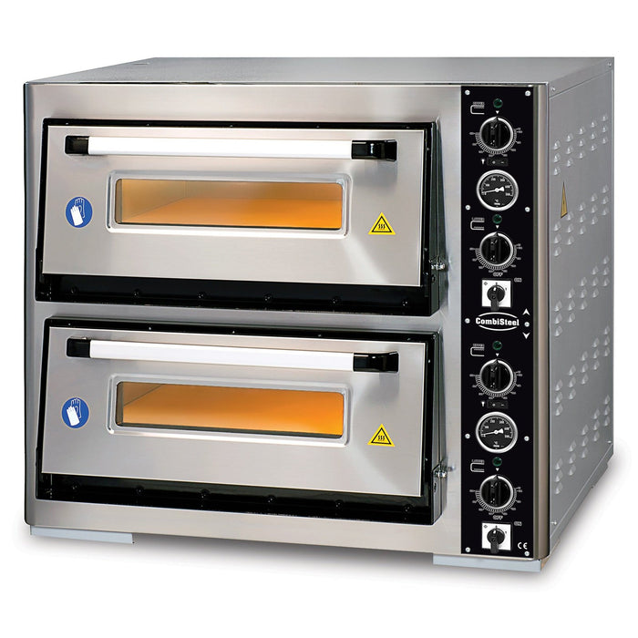 Combisteel Elec. Pizza Oven Double 2 X 4 - 7491.102