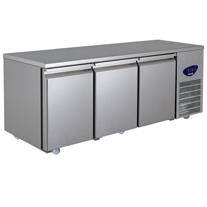 Lincat Blu BPETM3 Counter Fridge - Triple Door - W 1780MM - R290