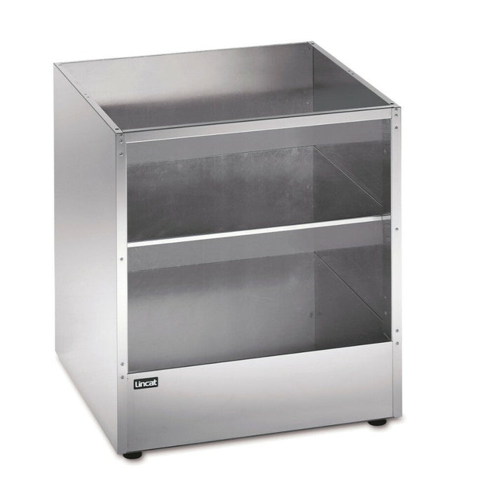 Lincat Silverlink 600 CN6 Free-standing Ambient Open-Top Pedestal without Doors - W 600 mm