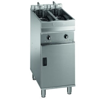 Valentine Evo 2200 Fryer Twin Pan 2 Basket Lift Computer Fryer 2 x 7-8 litres