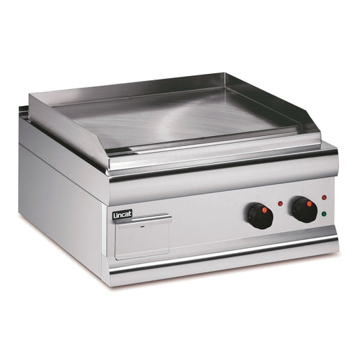 Lincat Silverlink 600 Electric Counter-top Griddle - Steel Plate - Twin Zone - W 600 mm - 4.0 kW