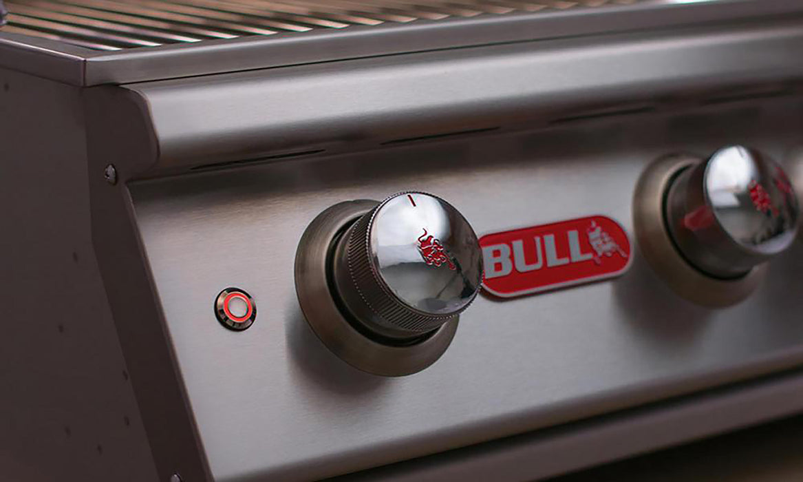 Bull Steer 3 Burner Propane Gas Barbecue Cart