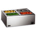 Lincat Lynx 400 Electric Counter-top Bain Marie - Dry Heat - inc. 4 x 1/4 GN Dishes - W 565 mm - 0.5 kW