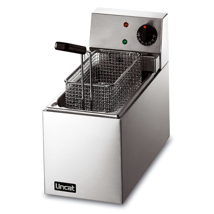 Lincat Lynx 400 Electric Counter-top Slimline Standby Fryer - Single Tank - 1 Basket - W 184 mm - 2.5 kW