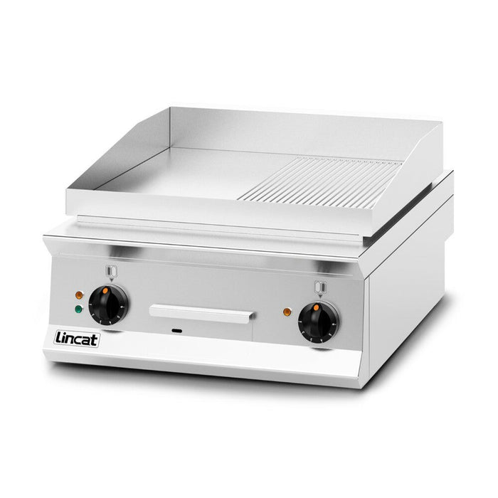 Lincat Opus 800 Electric Counter-top Griddle - Ribbed Plate - W 600 mm - 8.0 kW