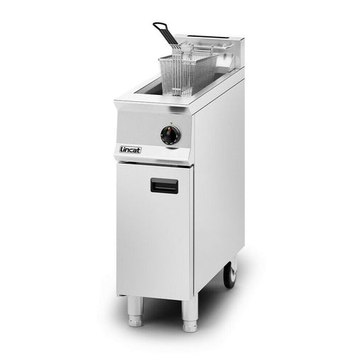 Lincat Opus 800 Natural Gas Free-standing Single Tank Fryer - 1 Basket - W 300 mm - 16.0 kW