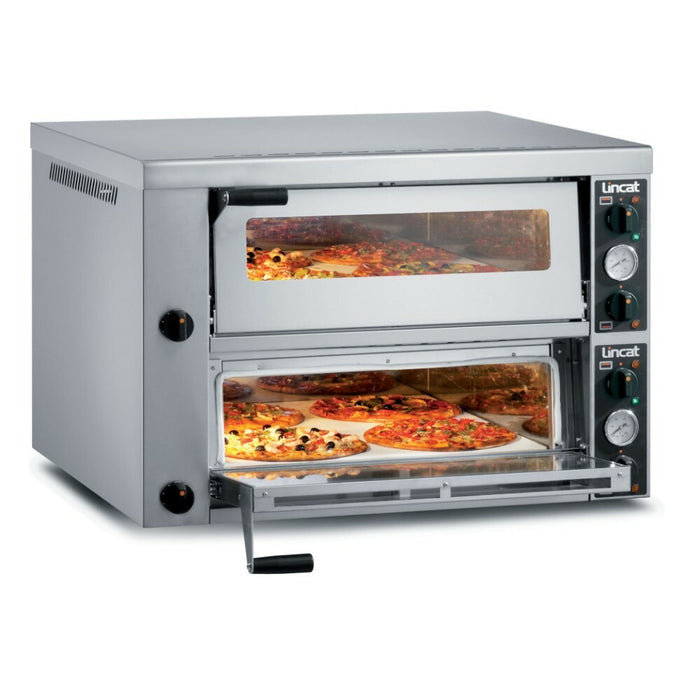 Lincat PO430-2 Electric Counter-top Pizza Oven - Twin-Deck - W 966 mm - 8.4 kW