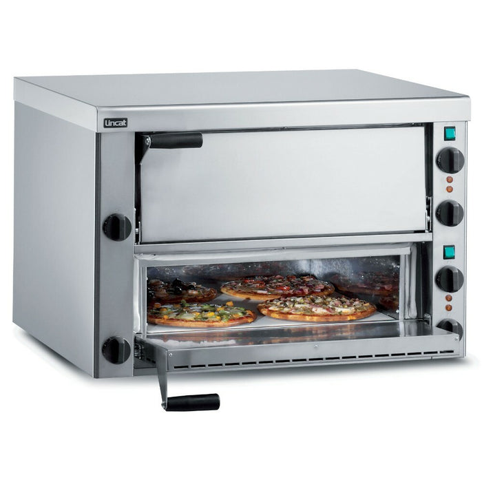 Lincat PO89X Electric Counter-top Pizza Oven - Twin-Deck - W 810 mm - 5.7 kW