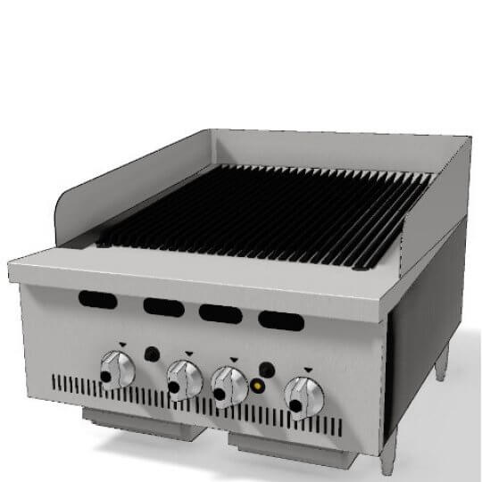 Hobart BCB600-1 Bonnet BCB Charbroiler  14.8kW