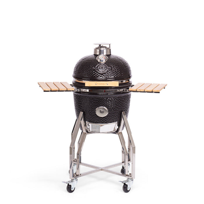 YAKINIKU Medium Kamado Grill Incl. Base And Side Tables