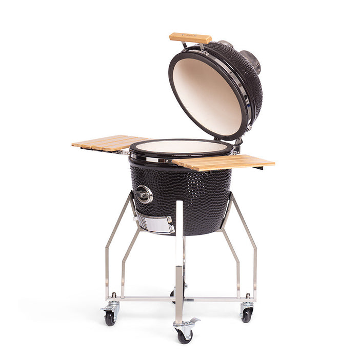 YAKINIKU Medium Kamado Grill Incl. Base And Side Tables