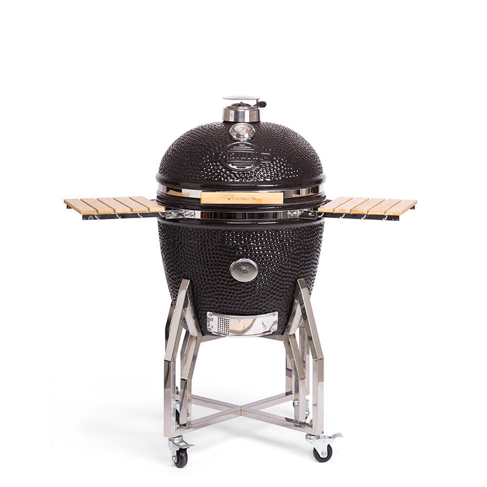 YAKINIKU XLarge Kamado Grill Incl. Base And Side Tables