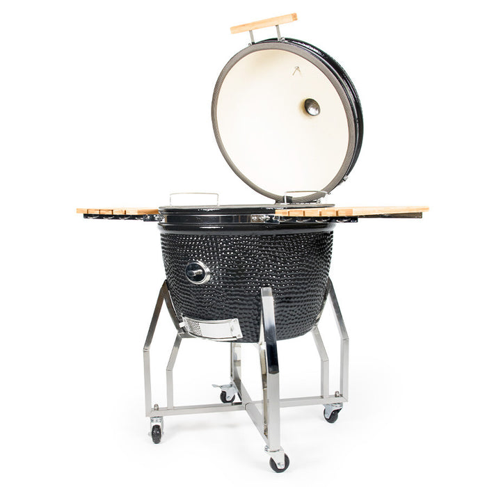 YAKINIKU XXLarge Kamado Grill Incl. Stand, Side Tables, Pro Set And Cover